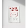 A Love Letter For You Zarflı Poster