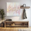 Ahenkli Yansımalar Kanvas Tablo 100x100 cm