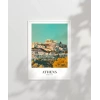 Antik ve Modern Şehir Poster