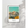 Antik ve Modern Şehir Poster