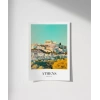 Antik ve Modern Şehir Poster