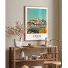 Antik ve Modern Şehir Poster