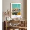 Antik ve Modern Şehir Poster