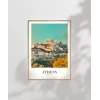 Antik ve Modern Şehir Poster