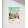 Arizona Çölün Simgesi Poster