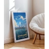 Auckland Sanat Baskısı Poster