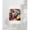 August Macke Formların Renkli Kompozisyonları Poster