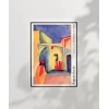 August Macke Lanee bir bakış Poster