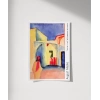 August Macke Lanee bir bakış Poster