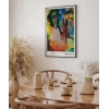 August Macke Mavi Gölde İnsanlar Poster