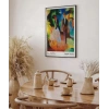 August Macke Mavi Gölde İnsanlar Poster