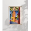 August Macke Türk Kafesi Poster