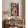 August Macke Türk Kafesi Poster