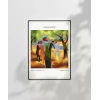 August Macke Yeşil Ceketli Kadın Poster