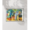 August Macke Zooloji Bahçesi Poster