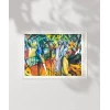 August Macke Zooloji Bahçesi Poster