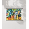 August Macke Zooloji Bahçesi Poster