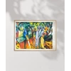 August Macke Zooloji Bahçesi Poster
