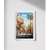 Barcelona’nın Zarif Sokakları Poster