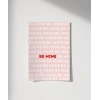 Be Mine Tipografik Aşk Poster