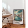 Bellagio & Paris View Poster