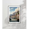 Bergen’in Renkli Evleri Poster