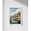 Bergen’in Renkli Evleri Poster