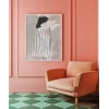Beyaz Çiçeğin Sadeliği Poster