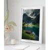 Beyaz Zirveler ve Yeşil Vadi Poster