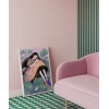 Bitkiler ve Kuşlarla Süslenmiş  Poster