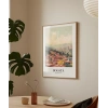 Bogotánın Renkli Çatıları Poster