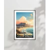 Cape Town Masanın Gölgesinde Güzellik Poster