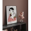 Çerçevesiz Poster Goyo Hashiguchi-Pudra Süren Kadın 20x30 cm