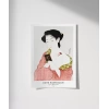 Çerçevesiz Poster Goyo Hashiguchi-Pudra Süren Kadın 20x30 cm