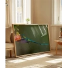 Çiçekle Dans Eden Kuş Poster
