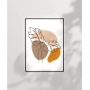 Çizgisel Bitki No 2 Poster