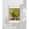 Claude Monet Ayçiçeği Buketi Poster