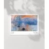 Claude Monet Gün Doğumu Poster