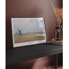 Claude Monet Hadue Yakınlarında Lale bahçeleri Poster