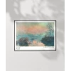 Claude Monet Lavacourtta Seine Nehrinde Gün Batımı Poster