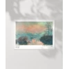 Claude Monet Lavacourtta Seine Nehrinde Gün Batımı Poster