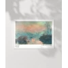 Claude Monet Lavacourtta Seine Nehrinde Gün Batımı Poster