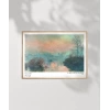 Claude Monet Lavacourtta Seine Nehrinde Gün Batımı Poster