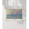 Claude Monet Pouvillede Gün Batımı Poster