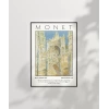 Claude Monet Rouen Katedrali Poster