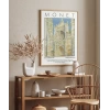 Claude Monet Rouen Katedrali Poster