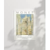 Claude Monet Rouen Katedrali Poster