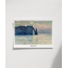 Claude Monet Uçurum, Erretat, Gün Batımı Poster