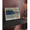 Claude Monet Uçurum, Erretat, Gün Batımı Poster