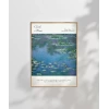 Claude Monet Zambaklar (3) Poster